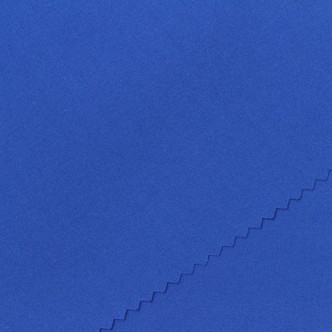 Polyester Stretch Woven Fabric, 125 gsm, 150 cm — Blue