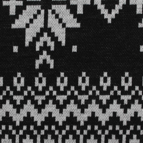 Black Marl Jacquard, 244 gsm