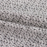 Dark Grey Marl Chunky Knit, Poly-Viscose — photo 2