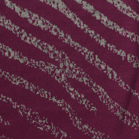 Purple Marl Jacquard, Poly-Viscose, 370 gsm