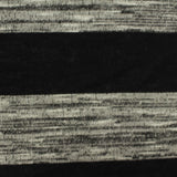 Black Marl Jersey Knit, Poly-Viscose — photo 2