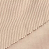 Polyester Stretch Rib Knit Fabric, 450 gsm, 130 cm — Beige — photo 2