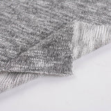 Heather Grey Marl Chunky Knit, Viscose-Poly — photo 2