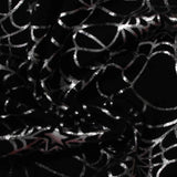 Silver Abstract Jersey Knit, Cotton — photo 2