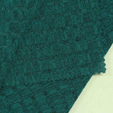 Polyester Stretch Rib Knit Fabric, 170 gsm, 155 cm — Green — photo 2