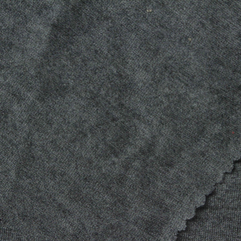 Viscose Wool Jersey Knit Fabric, 160 gsm, 170 cm — Grey