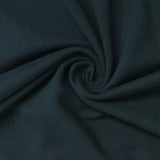 Brushed Polyester Stretch Milk Silk Knit Fabric, 170 gsm, 160 cm — Navy — photo 2