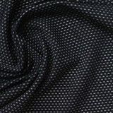 Jacquard Viscose Stretch Knit Fabric, 140 gsm, 160 cm — Navy — photo 2