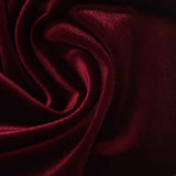 Polyester Stretch Velvet Fabric, 260 gsm, 160 cm — Red — photo 2