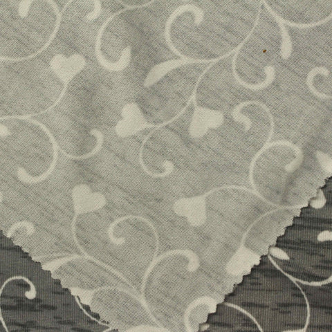 White Vines Milk Silk Knit, Polyester