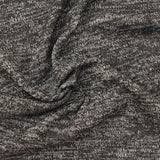 Black Marl Chunky Knit, Viscose-Poly — photo 2