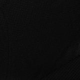 Polyester Stretch Knit Fabric, 279 gsm, 160 cm — Black — photo 2