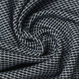 Dark Blue Geometric Jacquard, Polyester — photo 2