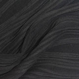 Black Tone-on-Tone Jersey Knit, Polyester — photo 2