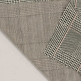 Black Plaid Jacquard, Polyester — photo 2