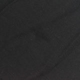 Viscose Nylon Stretch Interlock Knit Fabric, 230 gsm, 160 cm — Black — photo 2
