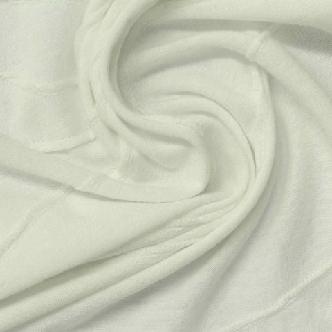 Jacquard Polyester Viscose Jersey Knit Fabric, 175 gsm, 180 cm — Beige