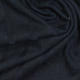 Polyester Viscose Rib Knit Fabric, 180 gsm, 175 cm — Navy — photo 2
