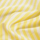 Yellow Horizontal-Stripe Knit, Cotton, 150 gsm, ref EF-12281 — photo 2