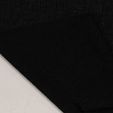 Polyester Stretch Rib Knit Fabric, 165 gsm, 135 cm — Black — photo 2