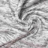 Grey Marl Jersey Knit, Viscose-Poly — photo 2