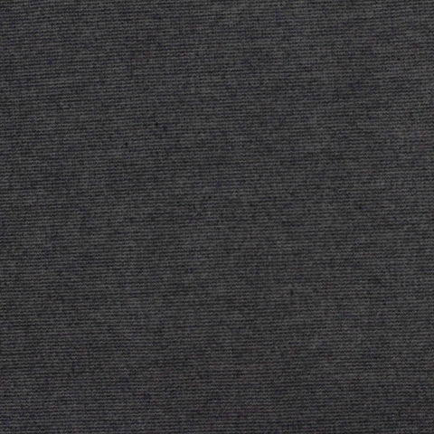 Dark Grey Marl Interlock Knit, Nylon-Viscose