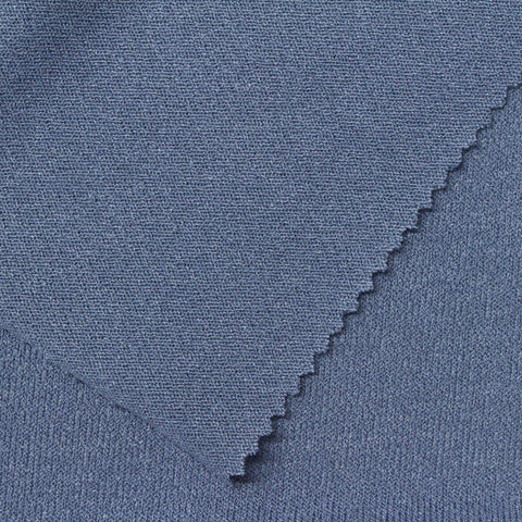 Viscose Stretch Jersey Knit Fabric, 210 gsm, 156 cm — Blue