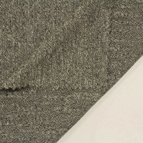 Light Grey Marl Jersey Knit, Poly-Viscose, 160 gsm, 155 cm