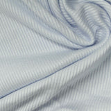 Viscose Stretch Rib Knit Fabric, 290 gsm, 135 cm — Blue — photo 2
