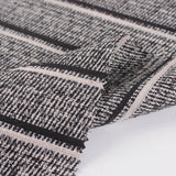 Marled Black Stripes Jacquard, Acrylic-Poly — photo 2