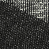 Black Heather Rib Knit, Poly-Cotton — photo 2