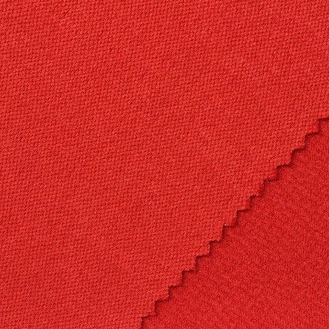 Polyester Stretch Crepe Fabric, 190 gsm, 150 cm — Red