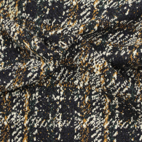 Black Marl Jacquard, Poly-Viscose, 320 gsm, 155 cm, ref EF-212942