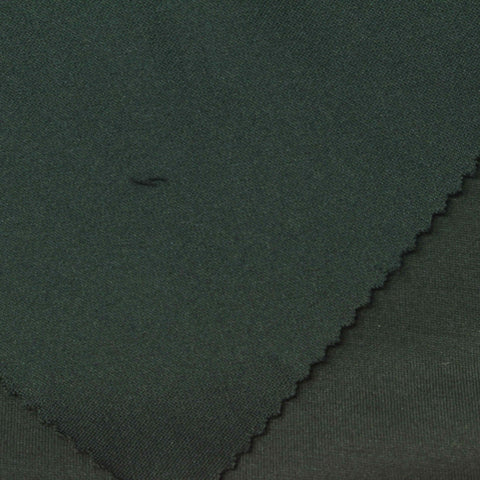 Polyester Viscose Stretch Scuba Knit Fabric, 280 gsm, 160 cm — Green, ref EF-255019