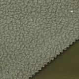 100% Polyester Sherpa Fleece Fabric, 440 gsm, 145 cm — Green — photo 2
