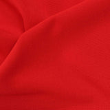 Polyester Viscose Stretch Woven Fabric, 225 gsm — Red — photo 2