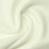 Polyester Stretch Faux Suede Fabric, 375 gsm, 144 cm — White — photo 2