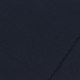 Polyester Viscose Stretch Ponte Knit Fabric, 350 gsm, 160 cm — Navy — photo 2
