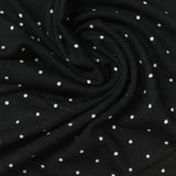 White Dots Jersey Knit, Viscose — photo 2