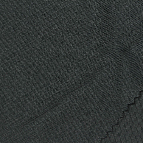 100% Polyester Interlock Knit Fabric, 140 gsm, 165 cm — Grey
