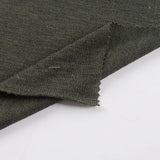 Dark Olive Fine-Zigzag Chunky Knit, Polyester — photo 2