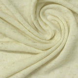 Pale Yellow Marl Jersey Knit, Viscose-Linen — photo 2