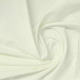 Cream Tone-on-Tone Dot Mesh, Polyester — photo 2