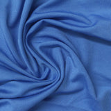Polyester Stretch Milk Silk Knit Fabric, 200 gsm, 150 cm — Blue — photo 2