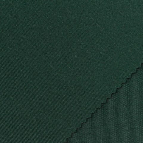 Dark Green Marl Scuba Knit