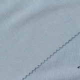 Polyester Stretch Rib Knit Fabric, 340 gsm, 120 cm — Blue — photo 2
