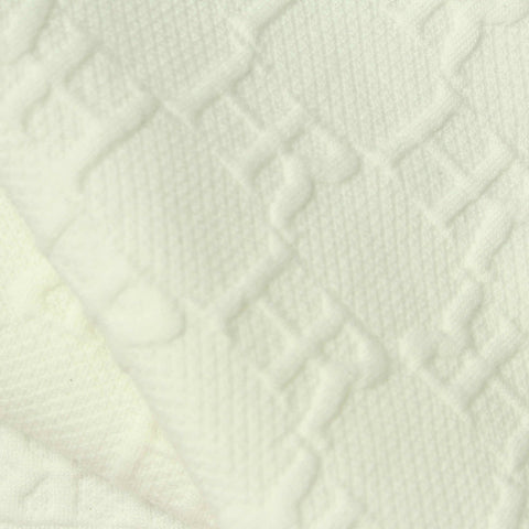 Beige Tone-on-Tone Jacquard, Polyester, 343 gsm