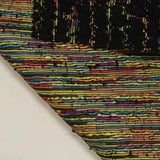 Black Flecks Jacquard, Polyester — photo 2