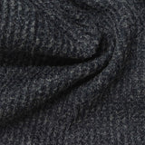 Dark Grey Marl Waffle Knit, Polyester — photo 2