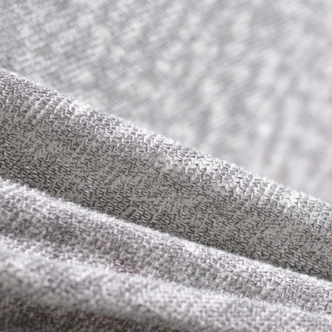 Jacquard Cotton Polyester Knit Fabric, 260 gsm, 160 cm — Grey